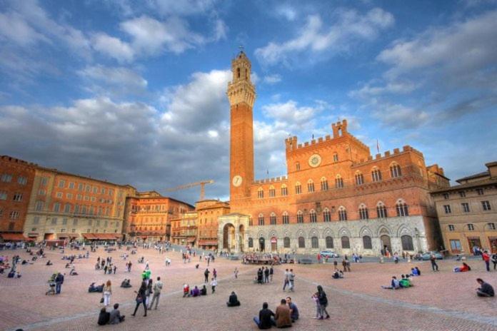 Ferienwohnung Fuga d'archi Siena Exterior foto